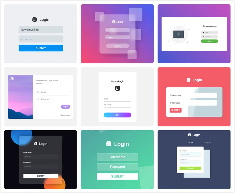 react-login-page