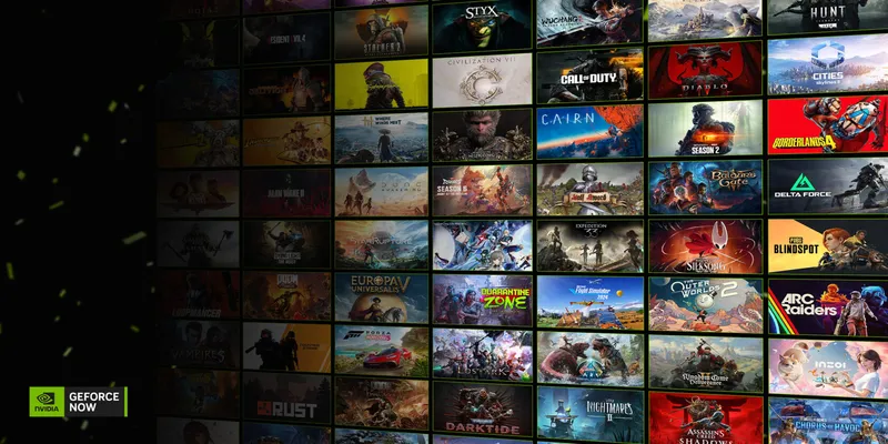 GeForce NOW Wall of Games