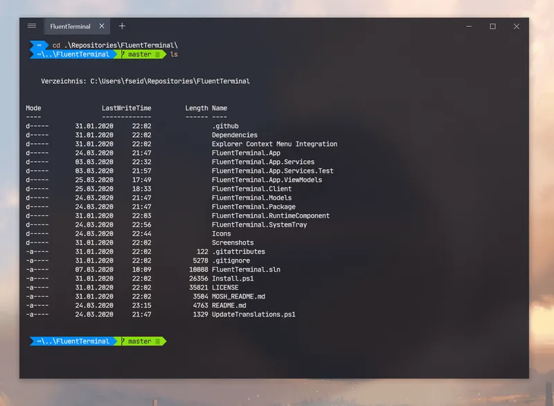 FluentTerminal