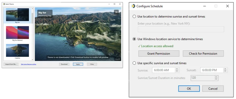 WinDynamicDesktop