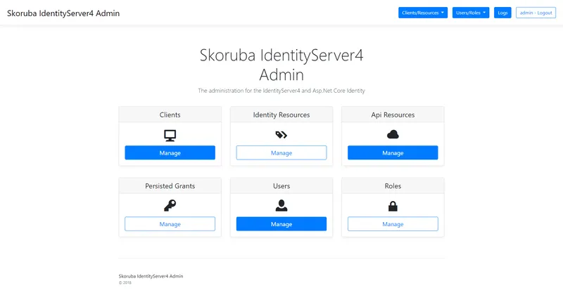 IdentityServer4.Admin