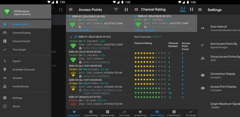 WiFiAnalyzer