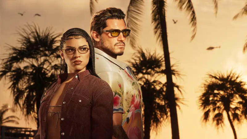 A screenshot from GTA VI.