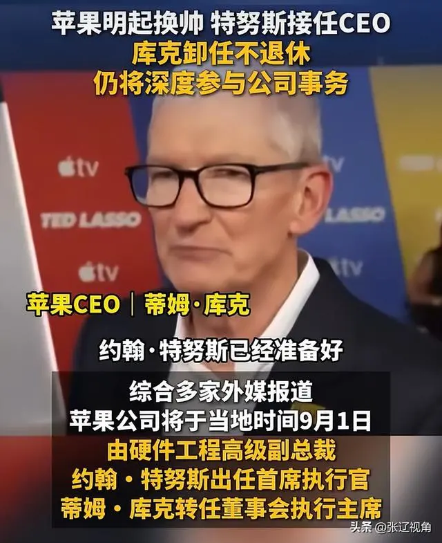 苹果新任CEO能担起重任吗