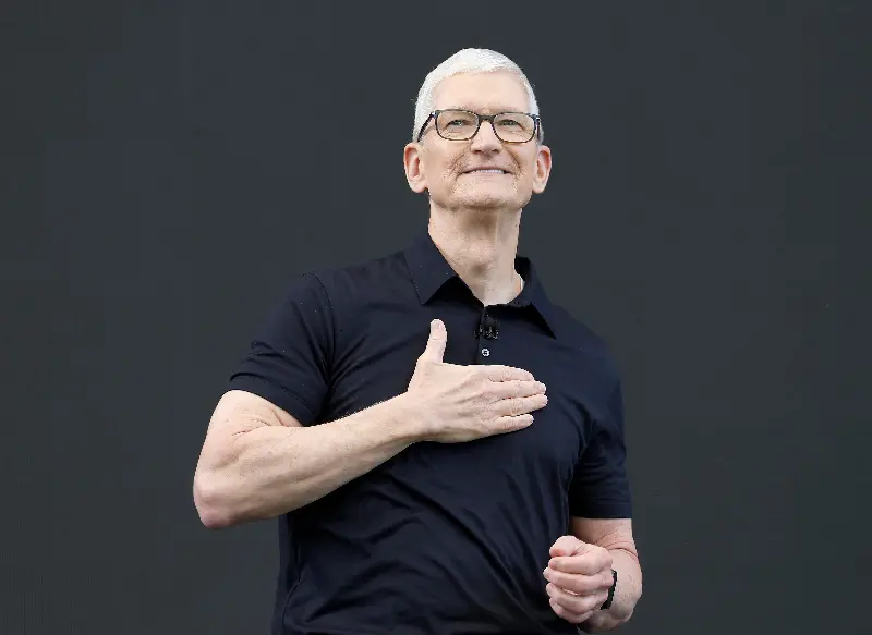 A photo of Tim Cook