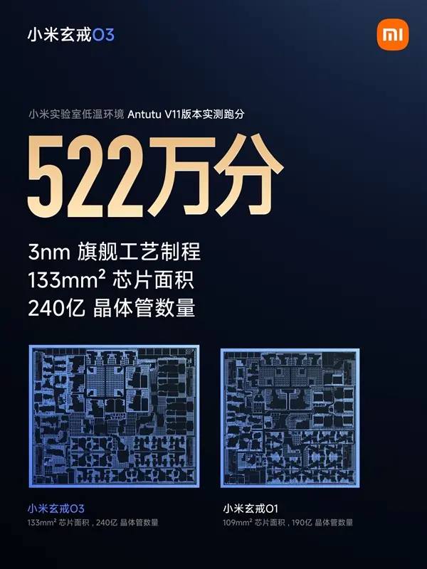 小米玄戒O3纪念品亮相:芯片本体+雷军签名