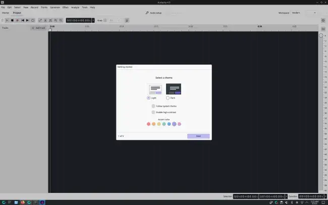 开源音频编辑器 Audacity 4.0 发布：Qt 重构界面，改用 .aup4 格式