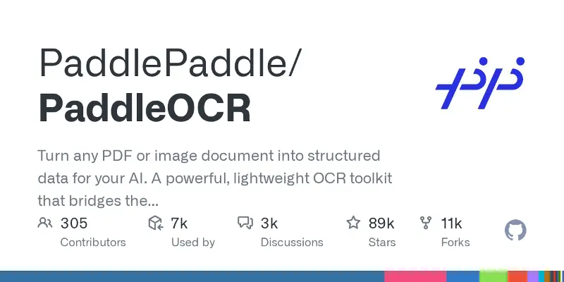 PaddleOCR