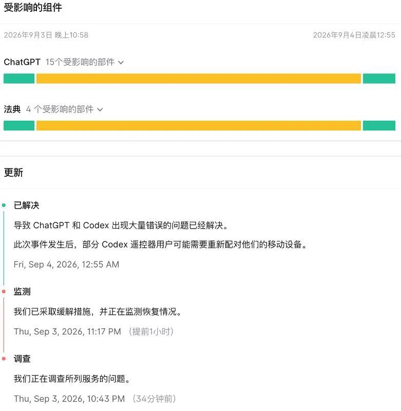 ChatGPT、Claude、Grok 同时宕机,没人解释为什么