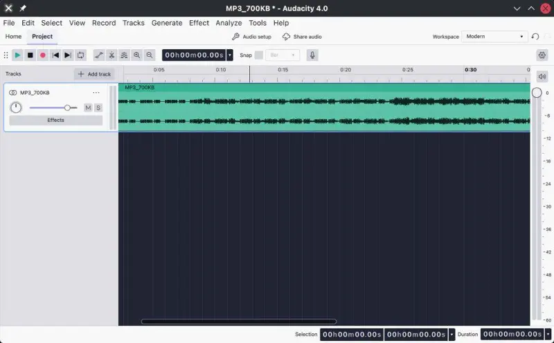 Audacity 4.0 Open-Source Audio Editor