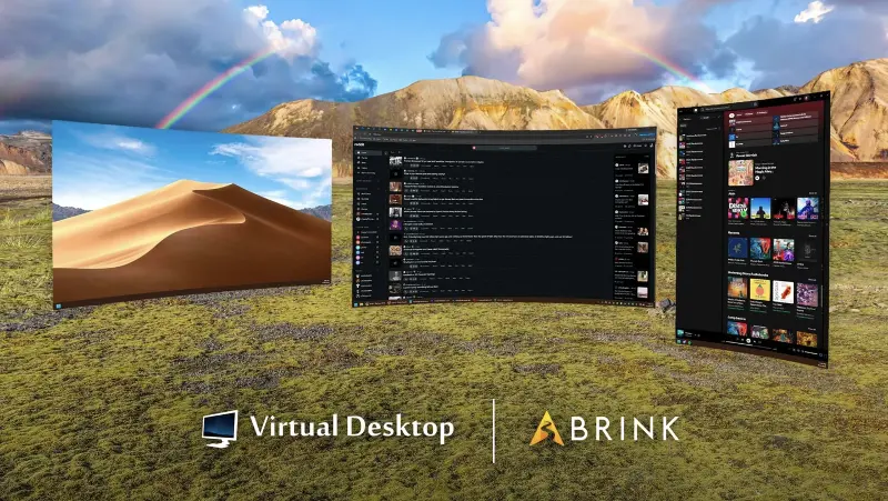 Meta Quest 串流软件 Virtual Desktop 与 VR 旅行应用 BRINK 合作,上线冰岛兰德曼纳劳卡 3D 环境