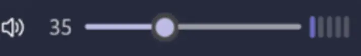 New sound settings