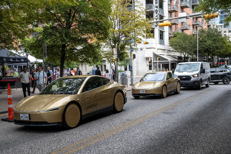 Tesla Cybercabs