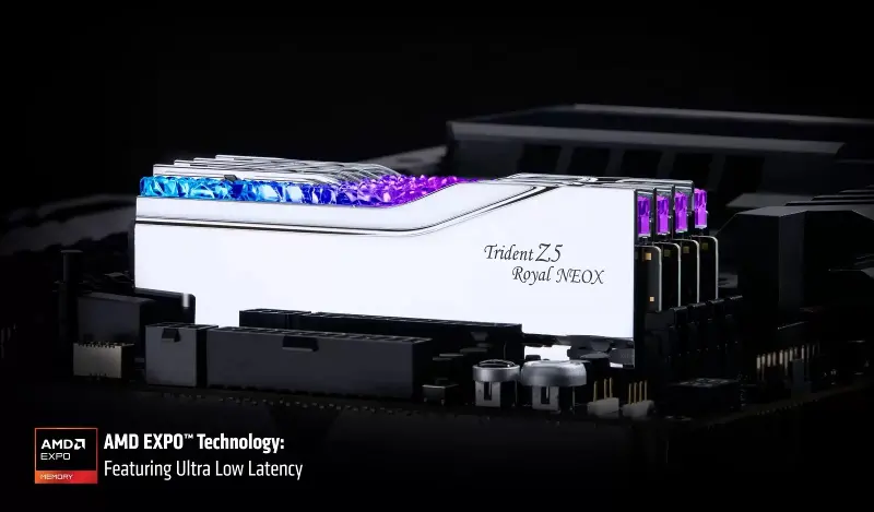 芝奇推出皇家戟 X 系列 DDR5 内存模组,支持 AMD EXPO ULL