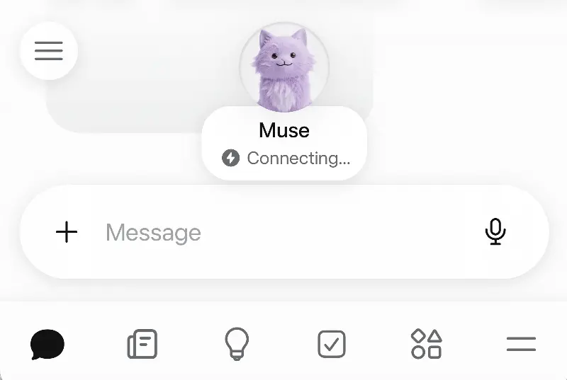 A screenshot of Meta’s Muse AI assistant