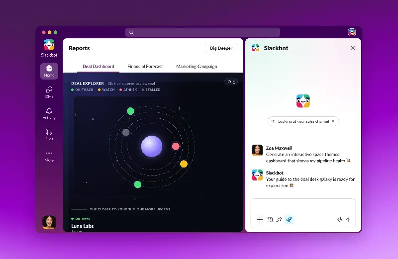 An image of Slack Surfaces