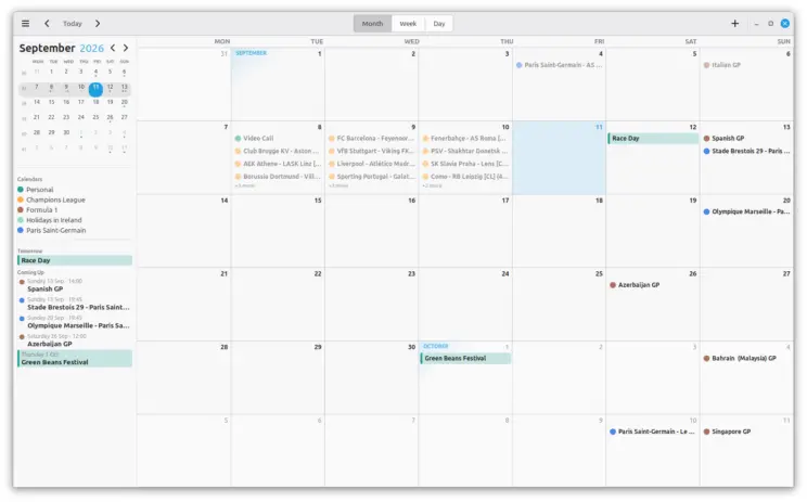 Linux Mint 预告 v23.0“圣诞更新”:新增日历、电子书阅读器应用