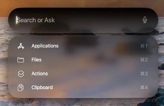 New Siri Spotlight