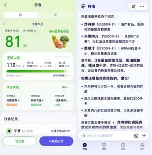 【配图】蚂蚁阿福饮食分及调整建议