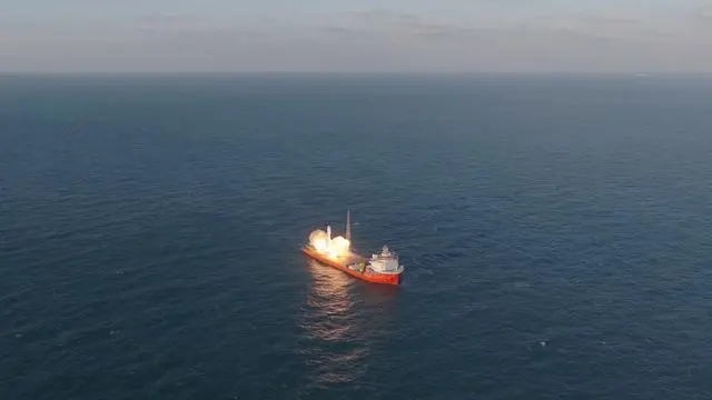 引力一号遥三运载火箭发射成功