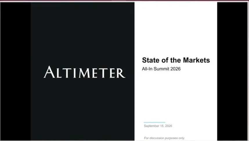 Altimeter创始人谈AI交易：AI公司ARR是市场最重要边际变量，利率是三大风险之一
