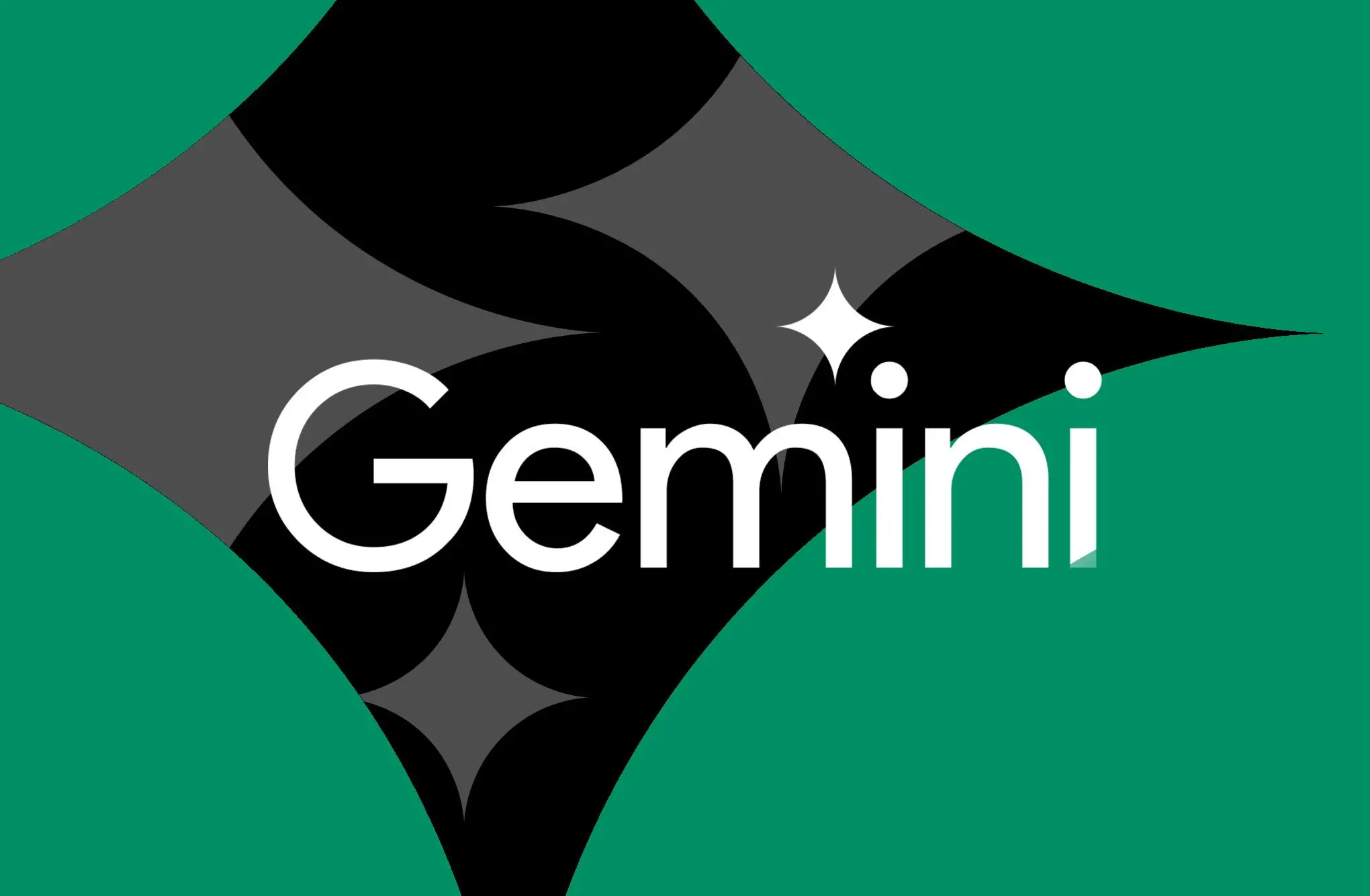 Vector illustration of the Google Gemini logo.
