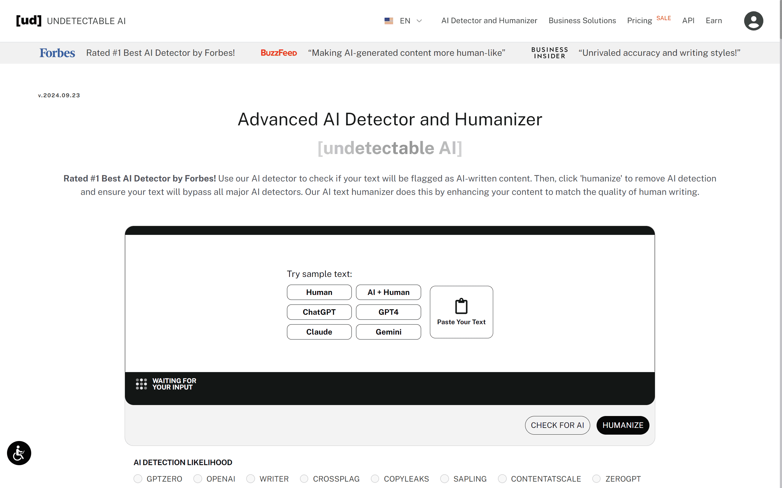 Undetectable AI