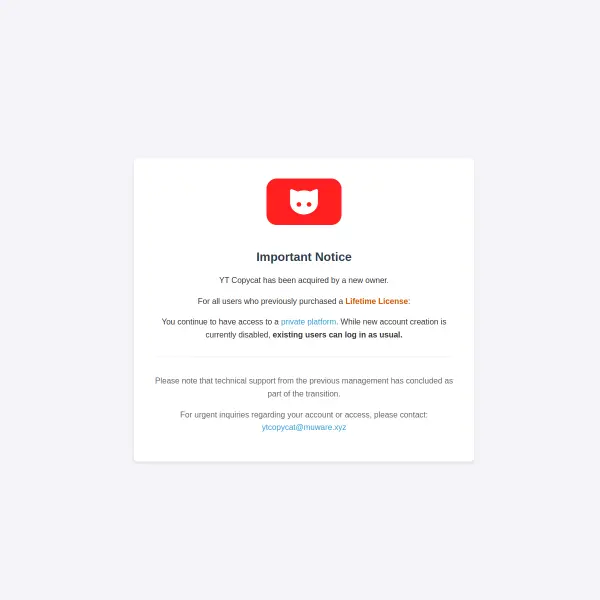 YT Copycat