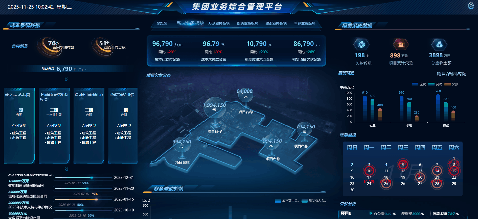 积木BI 大屏自适应弹框效果