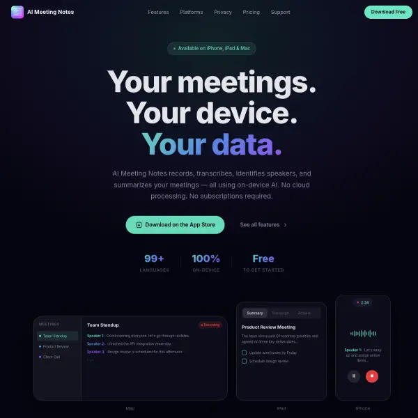 AI Meeting Notes