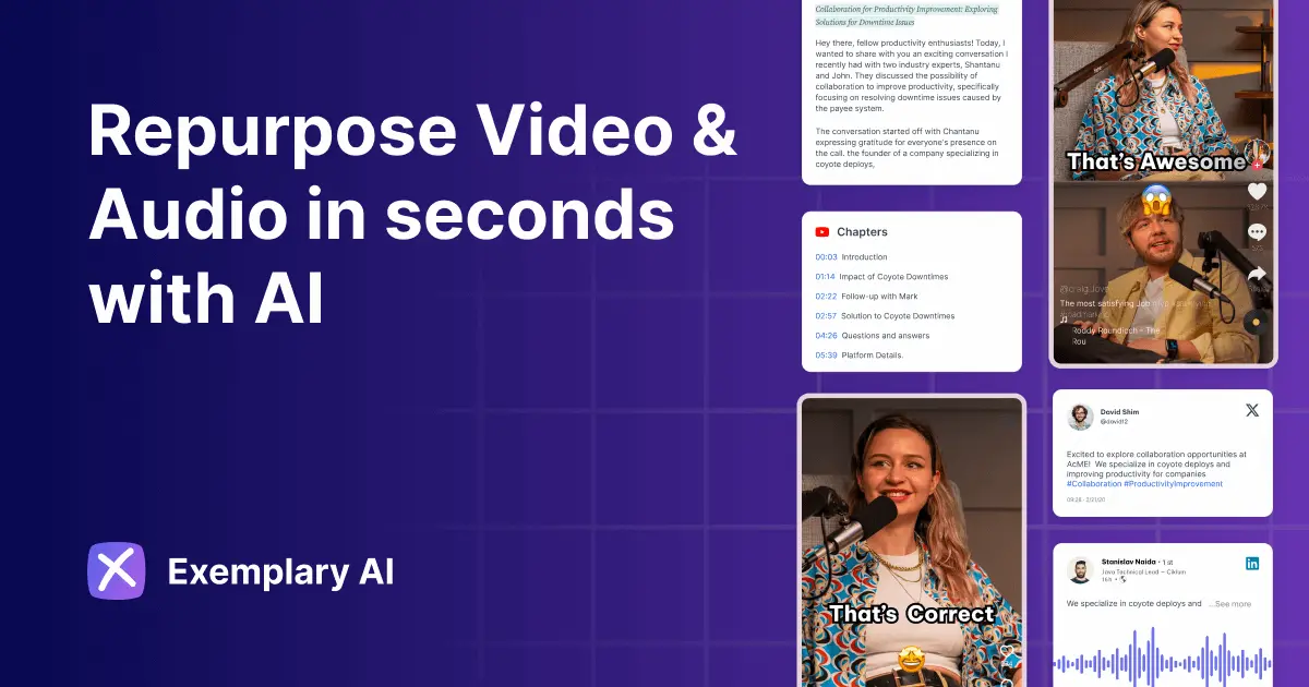 Exemplary ai