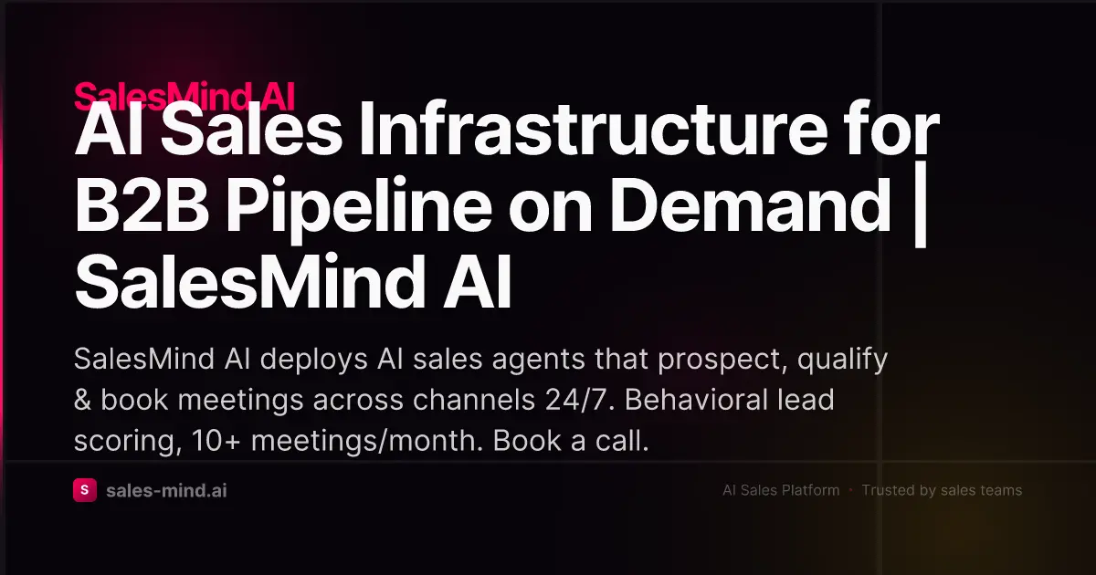 SalesMind AI