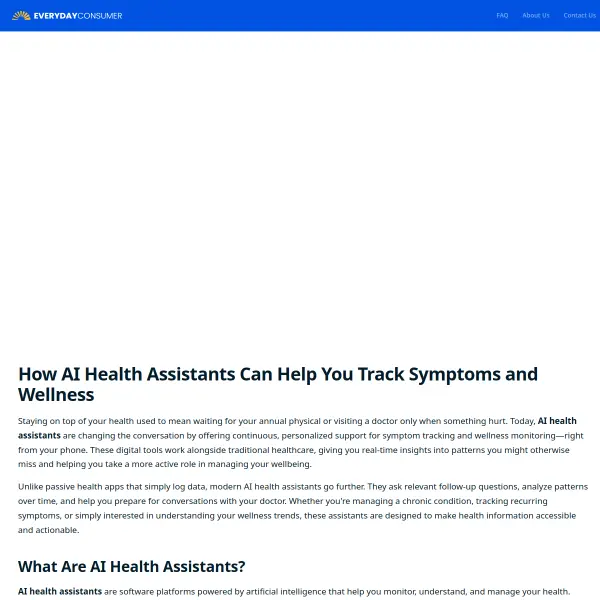 AI Health Assistant