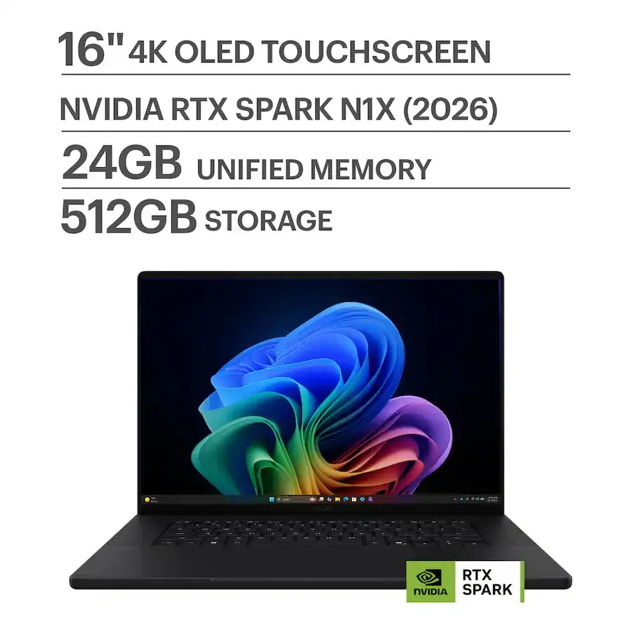 16" 4K OLED TOUCHSCREEN NVIDIA RTX SPARK N1X (2026) 24GB UNIFIED MEMORY 512GB STORAGE