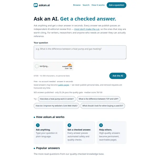 Ask an AI