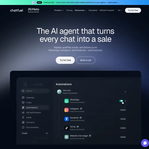 Chatfuel AI
