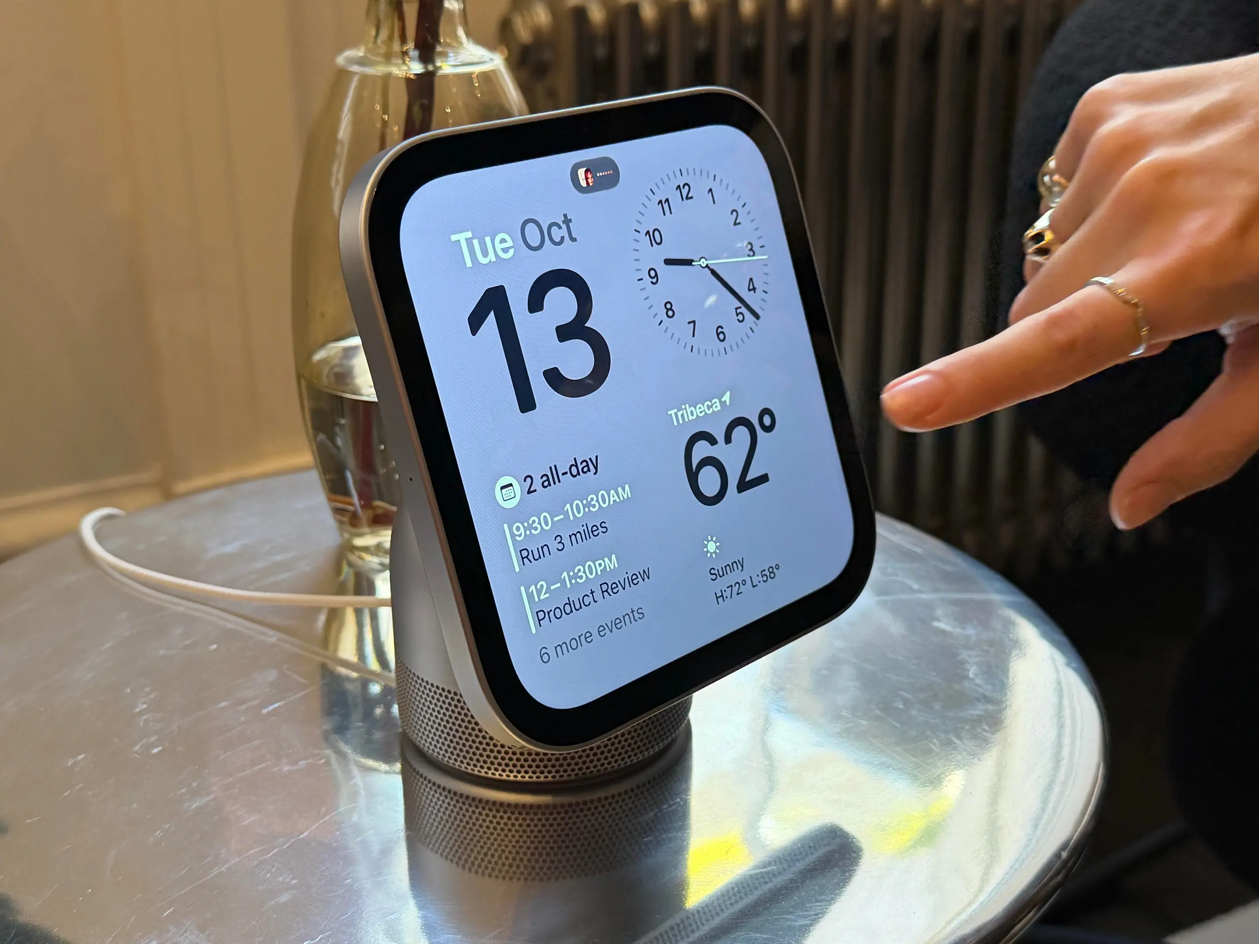 A photo of Apple’s HomeView