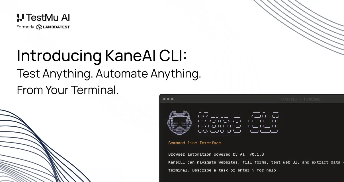 Kane CLI By TestMu AI