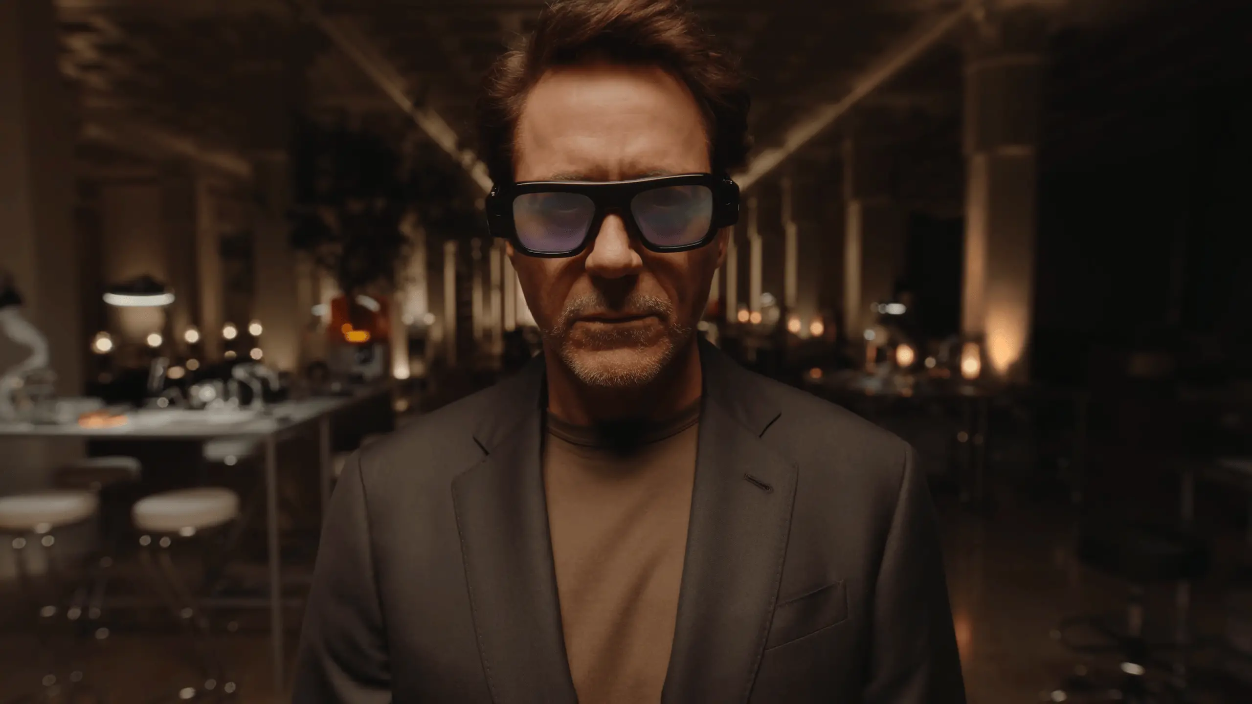 Robert Downey Jr. wearing Specs glasses