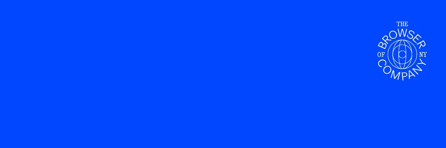The Browser Company 官方品牌视觉（Dia）