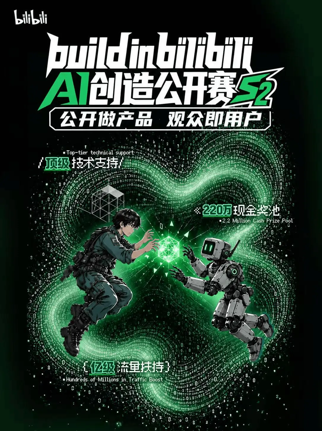 B站启动AI创造公开赛第二赛季