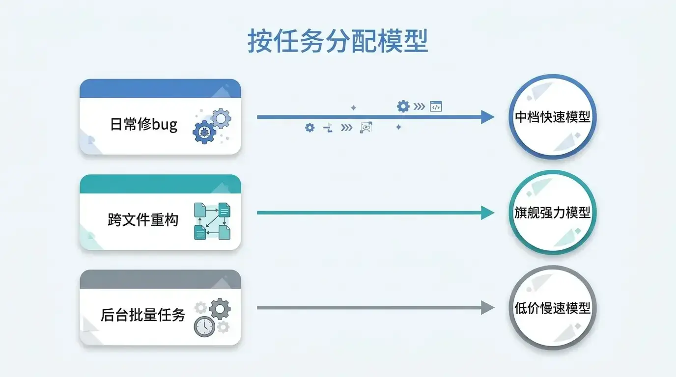 按任务类型分配模型