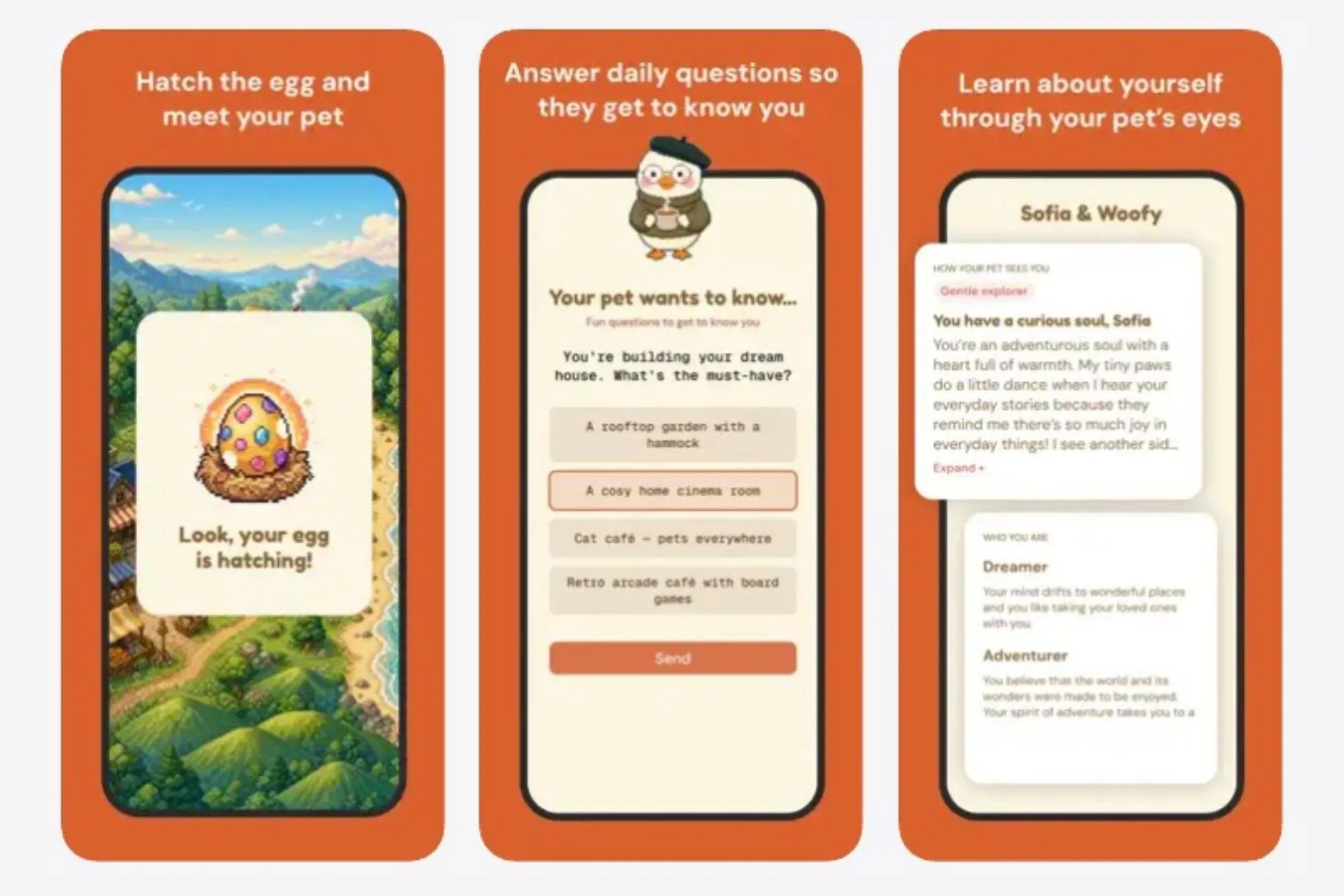A screenshot taken of the Waddle World app from Apple’s App store.