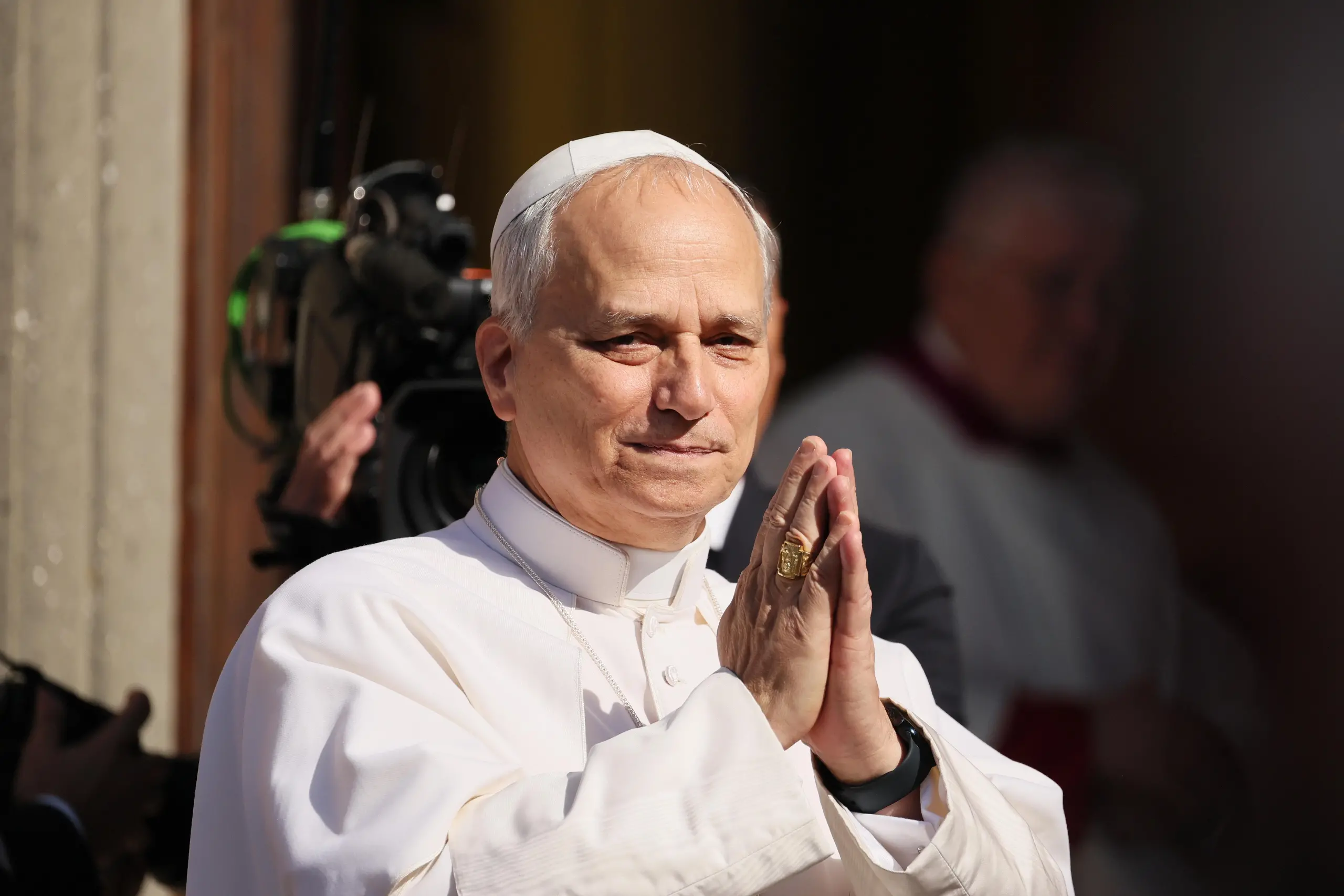 A photo of Pope Leo XIV